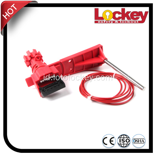 Kabel dan Blocking Arm Universal Valve Lockout